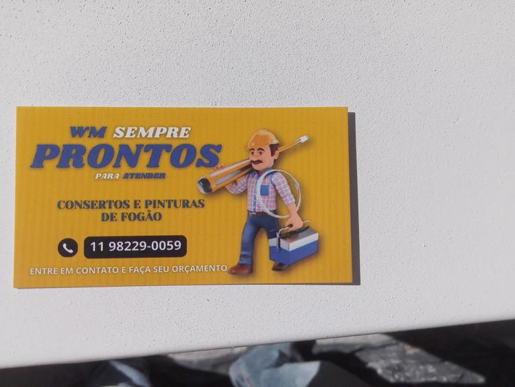 Renovar de fogão wm 